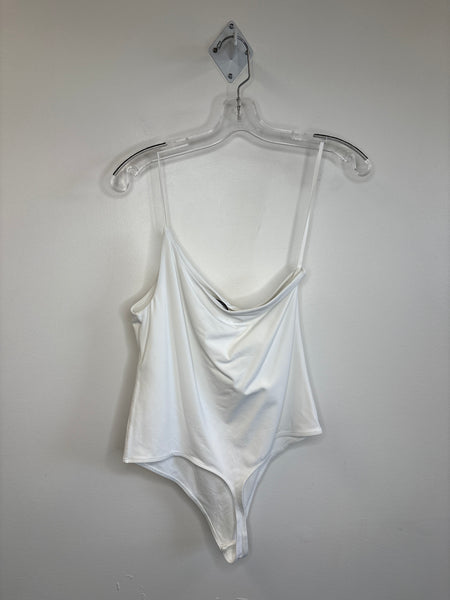 Aritzia Babaton Contour Asymmetrical Sleeveless Bodysuit (XL)