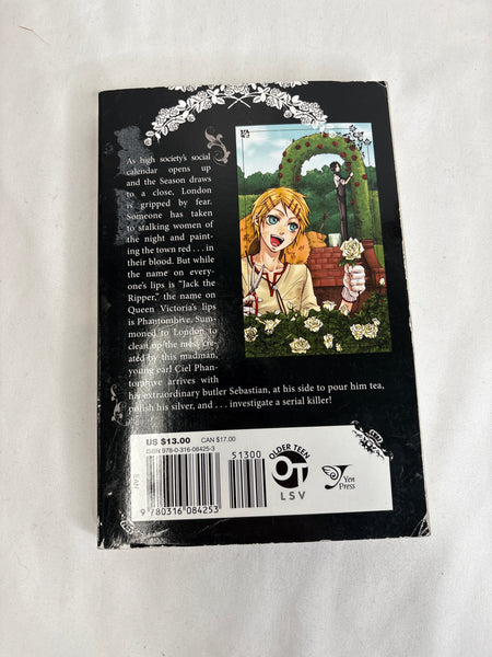 The Black Butler Volume 2 Manga