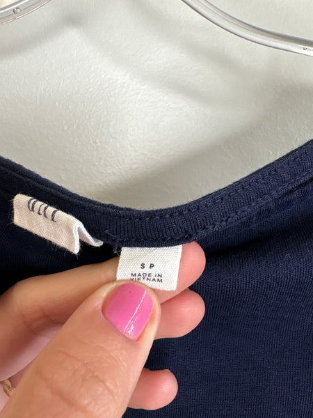 Gap Back-Tie Cropped Top (S)