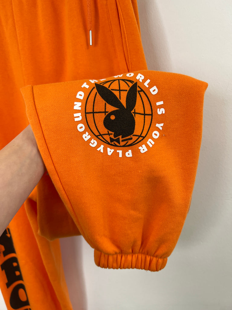 Playboy Orange Sweatpants (S) – LoveToThrift