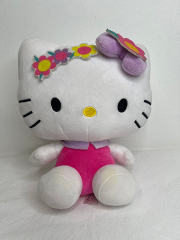 Hello Kitty Cute Flower Crown Plush