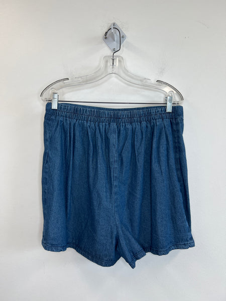 Japna Denim Sleeveless And Skort 2pc Set (XL)