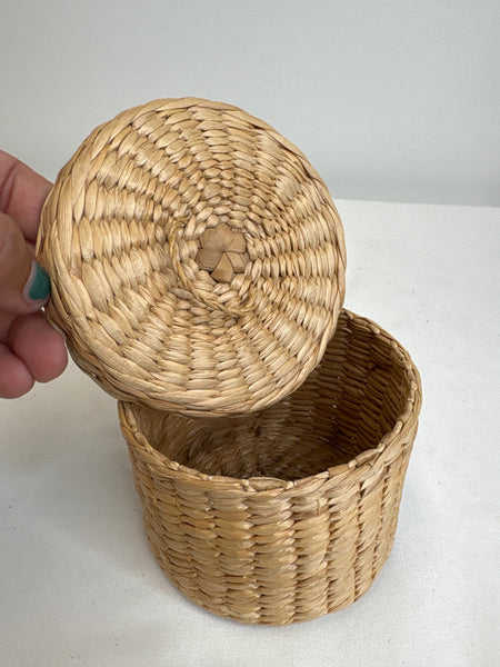 Small Wicker Storage