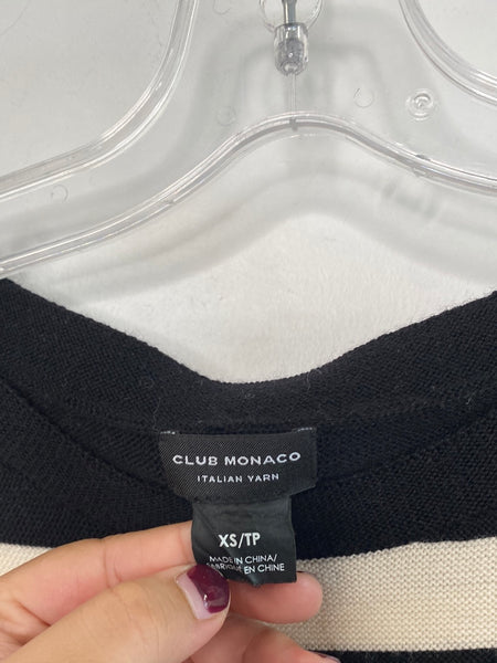 Club Monaco Striped Knit Dress (XS)