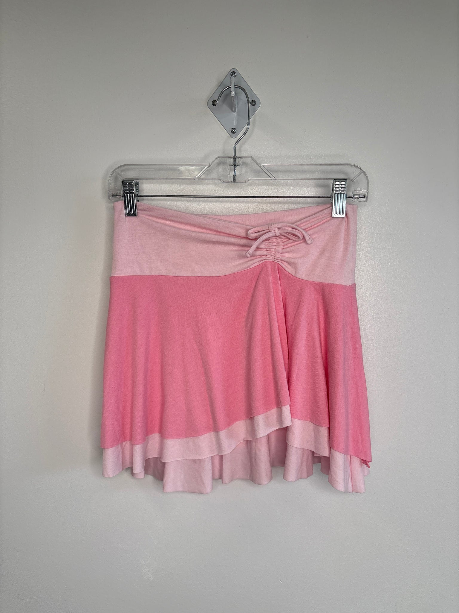 Retro Garage Stretch Y2K Mini Skirt (XS)