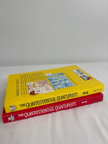 The Quintessential Quintuplets Volume 1-2 Manga