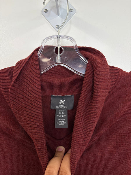 H&M Cotton Knit Turtleneck Light Sweater (XL)
