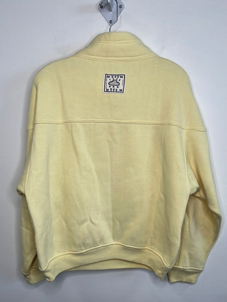 Retro Freelance Sportswear Quarter-Zip Mockneck Pullover Sweater (S)