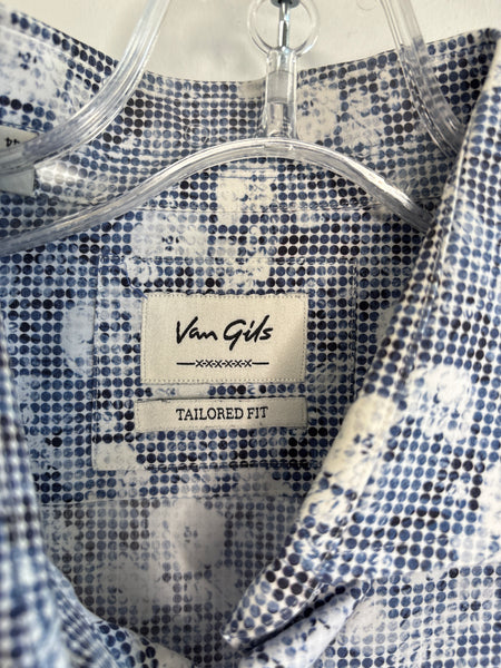 Van Gils Men’s Long Sleeve Tailored Fit Shirt (44)