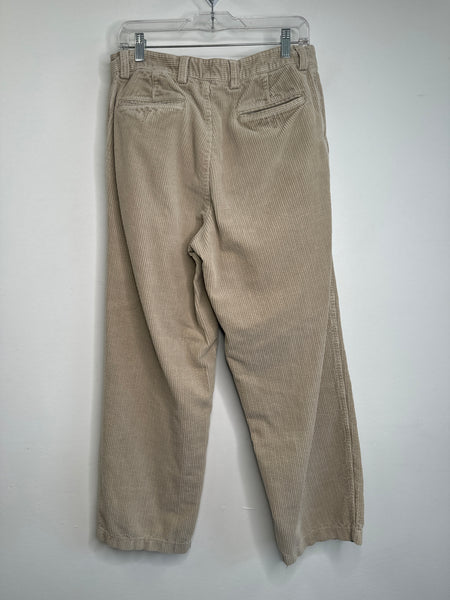 Retro Gap Beige Corduroy Pants  (32/32)