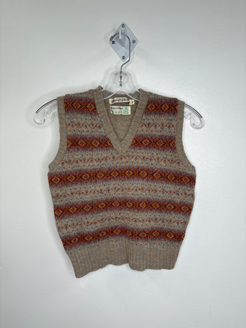 Vintage Glencroft Of Scotland Knit Sweater Vest (M)