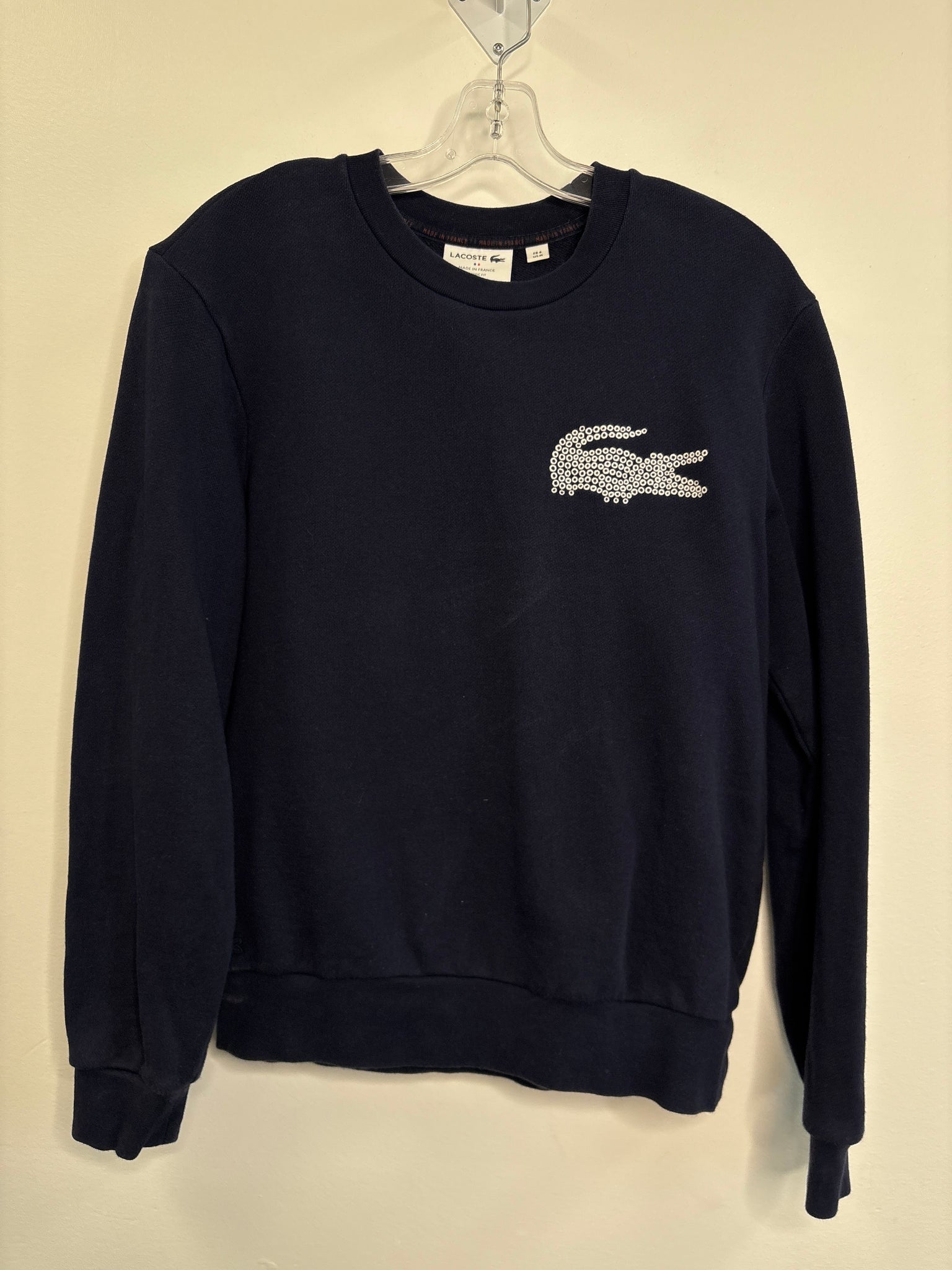 Lacoste Crocodile Embroidered Pullover Crewneck (M)