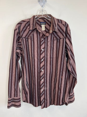 Vintage Patagonia Printed Dress Shirt (M)