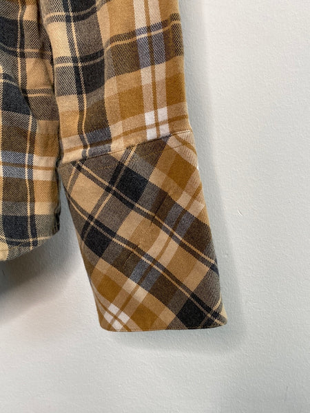 Icōne Plaid Long-Sleeve Shirt (M)