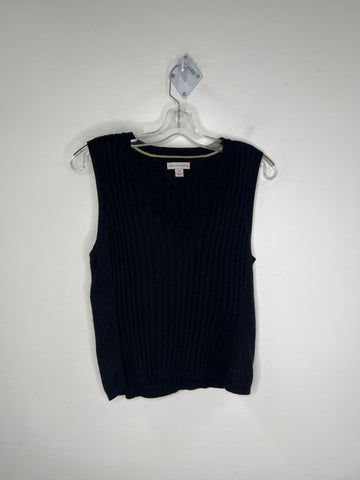 Tommy Hilfiger Denim Black Sweater Vest (L)