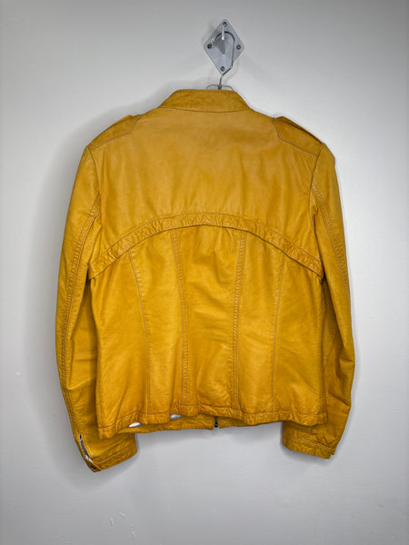 Vintage Danier Leather Moto Jacket (M)