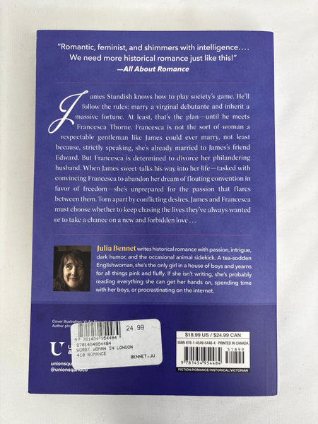 The Worst Woman In London- Julia Bennet