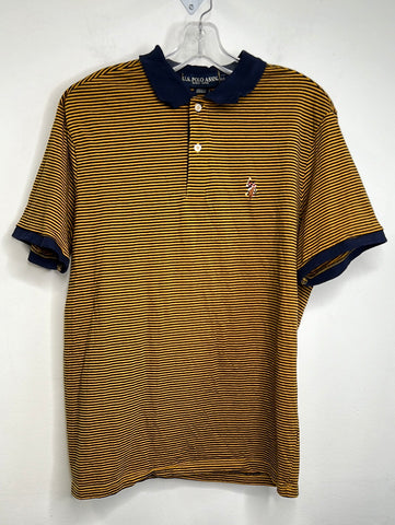 U.S Polo Assn. Striped Polo Shirt (L)