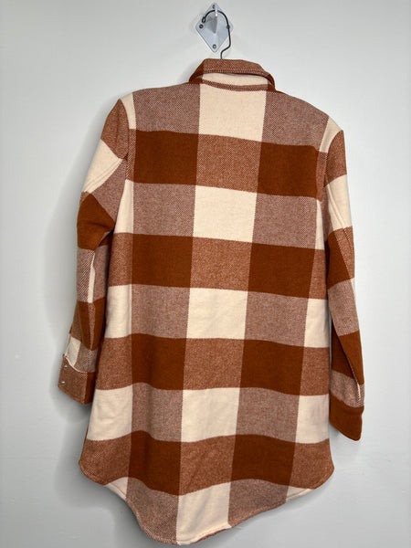 NWT Steven Madden Plaid Shacket (S)