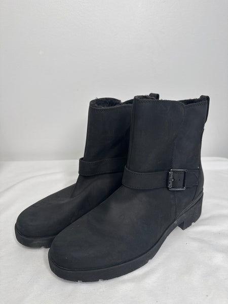Timberland Graceyn Fur-Lined Biker Boots (US 9.5)