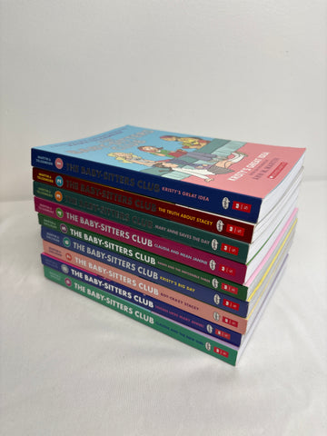 The Baby-Sitters Club Retro Set (Books 1-9)- Anne M. Martin