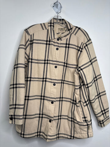 Wind River Fleece Checkered Shacket (L)