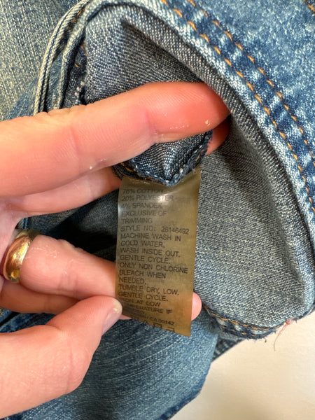 Bianca Fleece Denim Jacket (8)