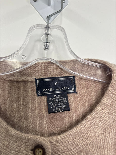 Vintage Daniel Hechter Lambswool-Angora Blend Cardigan Sweater (M)