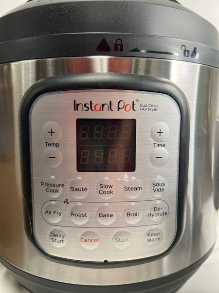 Instant Pot® Duo Crisp™ + Air Fryer 8QT Multi-Use Pressure Cooker