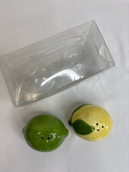 Set Of 2 Lemon and Lime Salt and Pepper Shakers