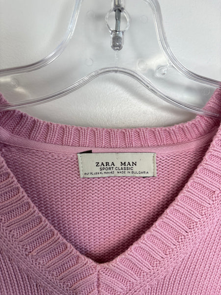 Zara Cotton Knitted Sweater (XL)