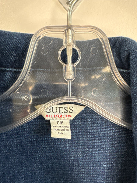 Guess Cotton Denim Mini Dress (S)