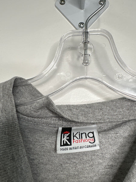 Vintage King Fashions Winnipeg Bombers Embroidered Long-Sleeve Shirt (M)