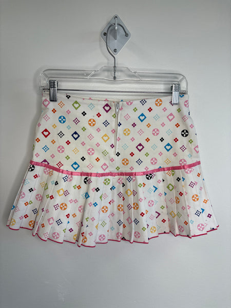 Retro Sirens Y2K Pleated Mini Skirt (S/P)