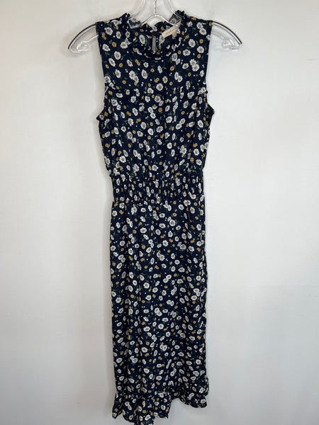 Monteau Montréal Navy Floral Jumpsuit (S)