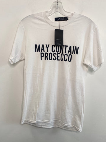 NWT Blondie Boutique “May Contain Prosecco” Graphic Tee (S)