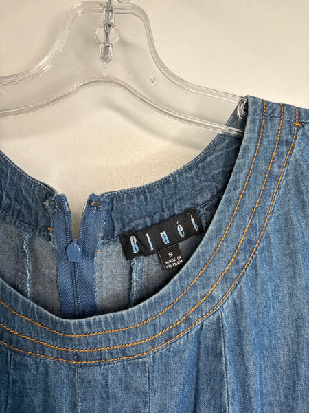 Vintage Bluét Cotton Denim Mini Dress (6)