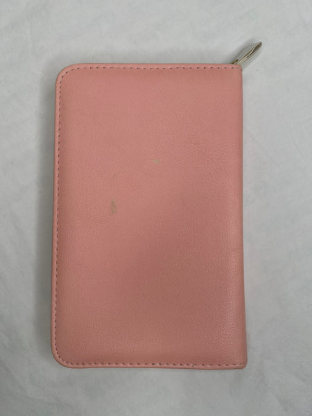 Zippered Leather Cover Notebook