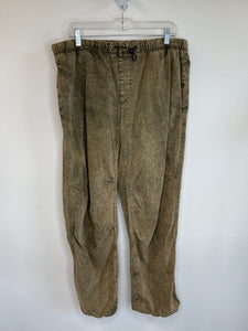 Zara Dark Beige Soft Pants (XL)