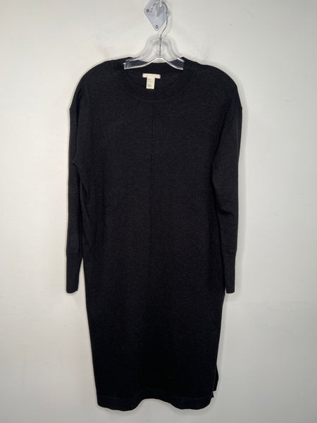 H&M Knitted Long Sleeve Midi Dress (S)