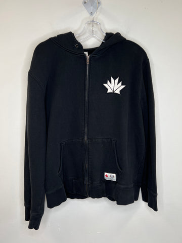 Hudson's Bay Co. Canada Olympics Black Zip-up Hoodie (L)