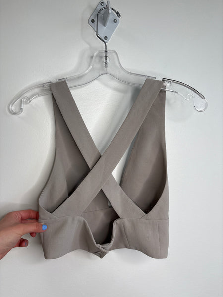 Aritzia Wilfred V-neck Criss-Cross Top (2)