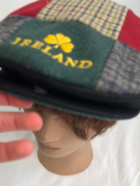 Vintage Ireland Adjustable Wool Blend Hat