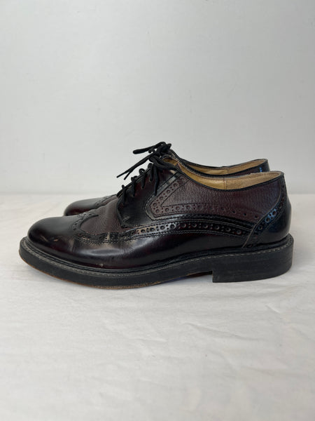 Aldo Romano Sicari Mens Oxford Wingtip Brogues (US 9)