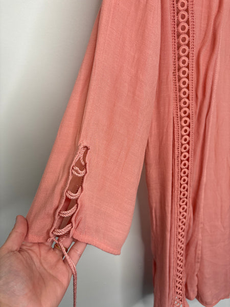 La Vie En Rose Swim Cardigan (M)
