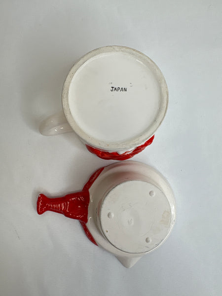 Vintage P.E.I Ceramic Lobster Butter Warmer