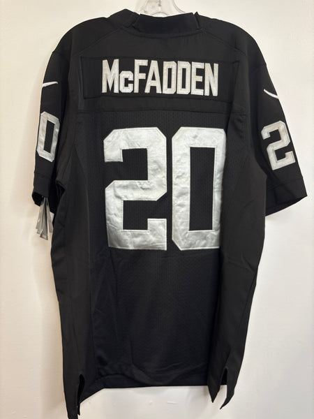 NWT NFL Nike Oakland Raiders #20 Darren McFadden Football Jersey (40)