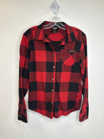 FXR Cotton-Blend Plaid Shirt (S)