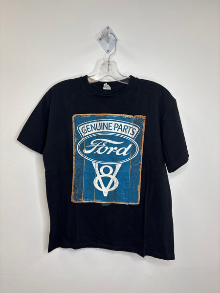 Keya USA Black Ford Genuine Parts V8 - Graphic T-shirt (M)