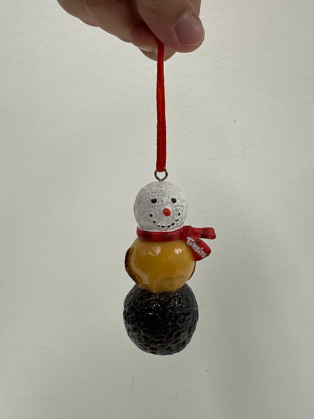 Tim Hortons 2011 Snowman Timbits Christmas Ornament